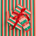Load image into Gallery viewer, Classic Triple Stripe Gift Wrap
