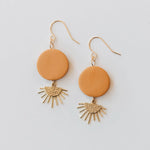 Load image into Gallery viewer, Sunset Earrings - mustard
