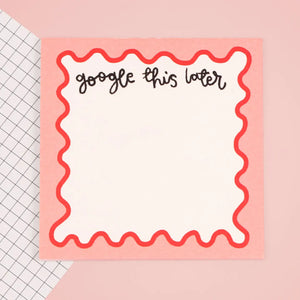 Google This Later Memo Pad