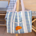 Load image into Gallery viewer, Croissant Tote Bag

