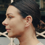 Load image into Gallery viewer, Gold Double Layer Hoop Earrings
