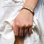 Load image into Gallery viewer, Silver Cuff Bracelet
