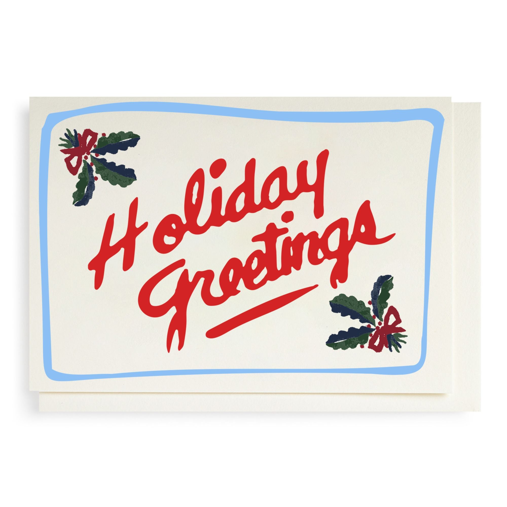 Holiday Greetings  Card