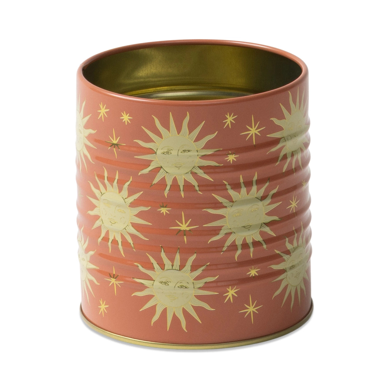 Terracotta Sun Storage Tin