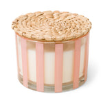 Load image into Gallery viewer, Al Fresco Peach Stripe Candle
