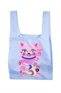 Lucky Cat Reusable Bag - medium