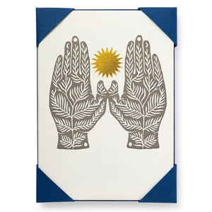 Two Hands Notelet Pack