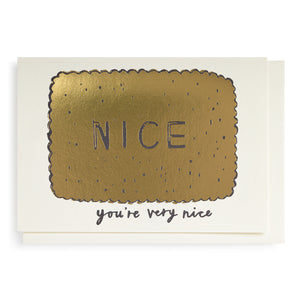 'Nice' Note Card