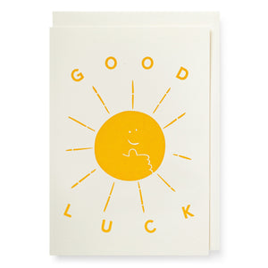 Good Luck Sun Card