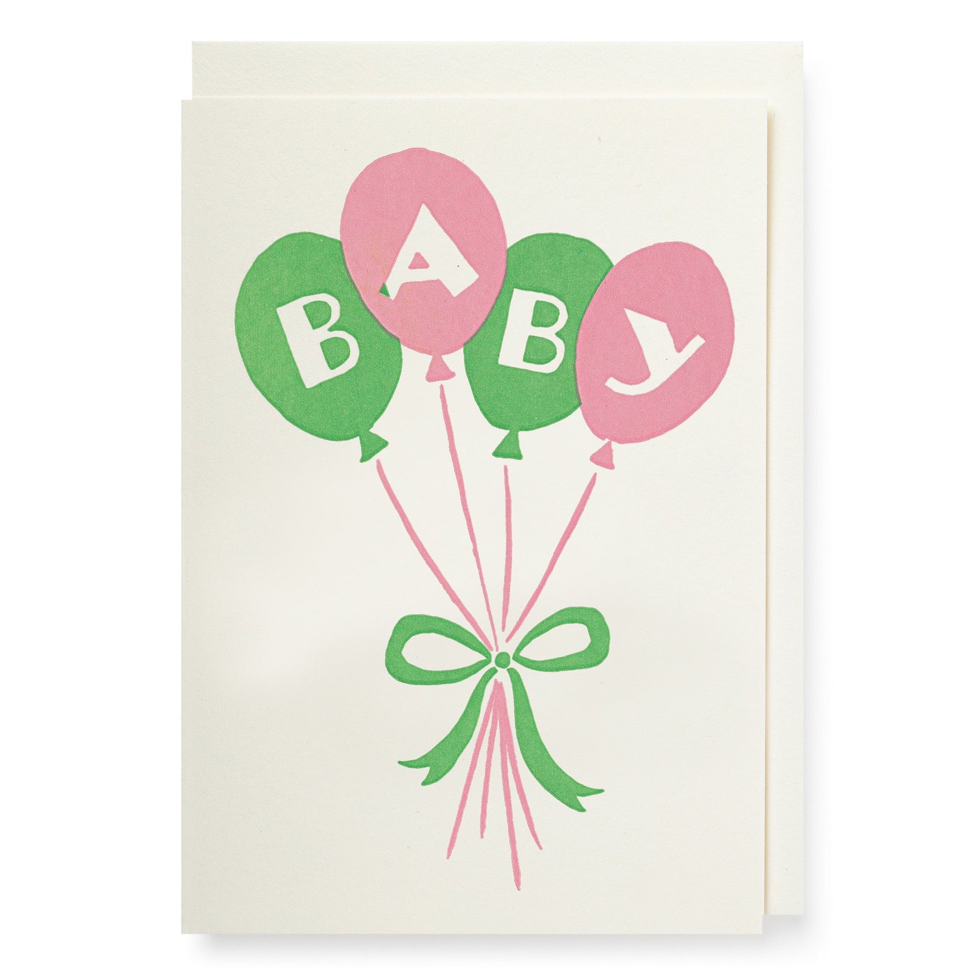 Baby Balloons Note Card