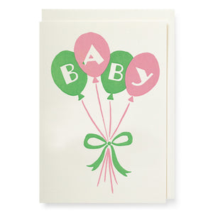 Baby Balloons Note Card