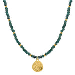 Load image into Gallery viewer, Azurite Charm Necklace
