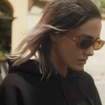 Load image into Gallery viewer, Nicole Recycled Plastic Sunglasses - mustard
