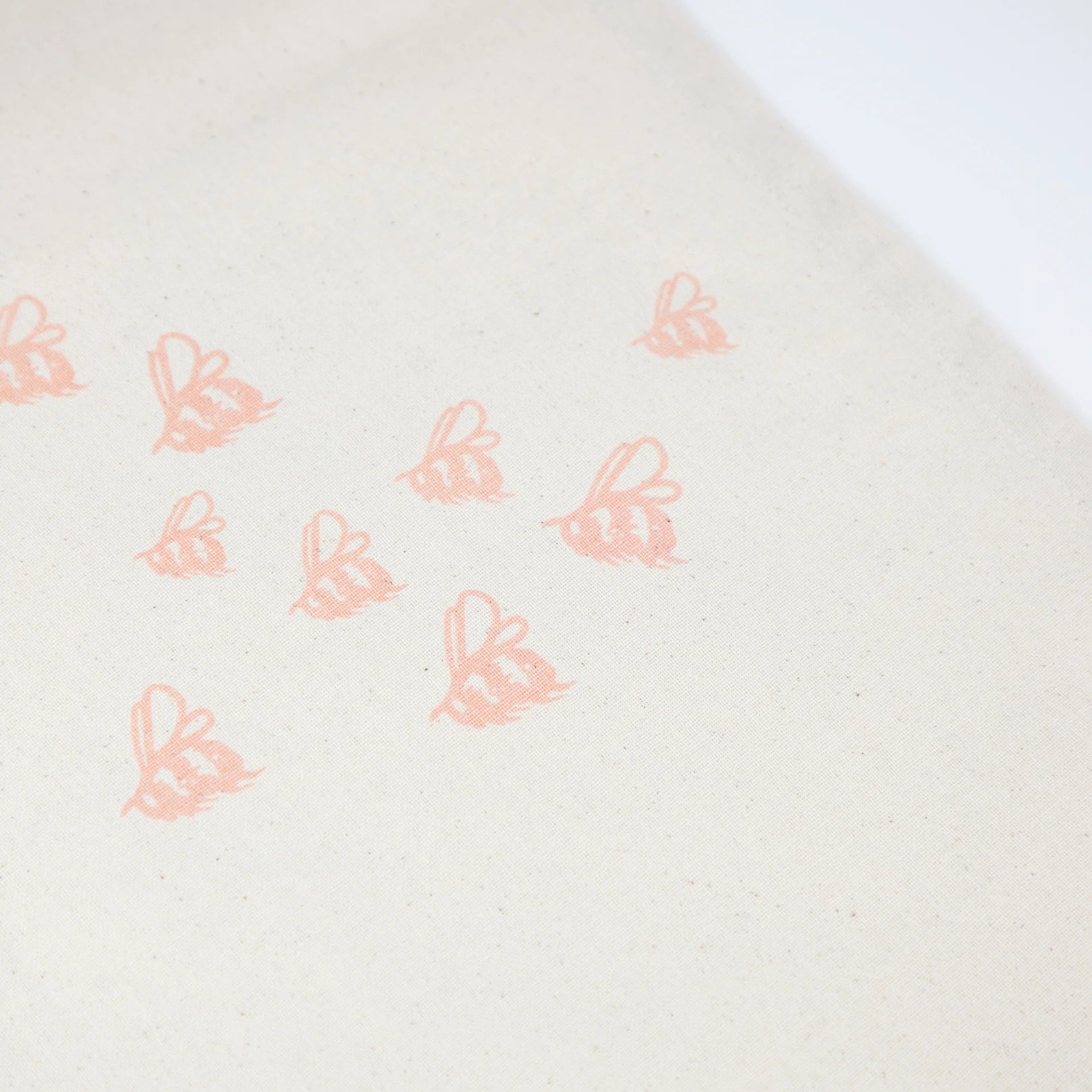Organic Tea Towel - Native Grasses & Bees