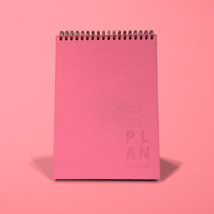 Weekly Desktop Planner - Pink