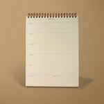 Load image into Gallery viewer, Weekly Desktop Planner - Beige
