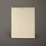 Load image into Gallery viewer, Weekly Desktop Planner - Black
