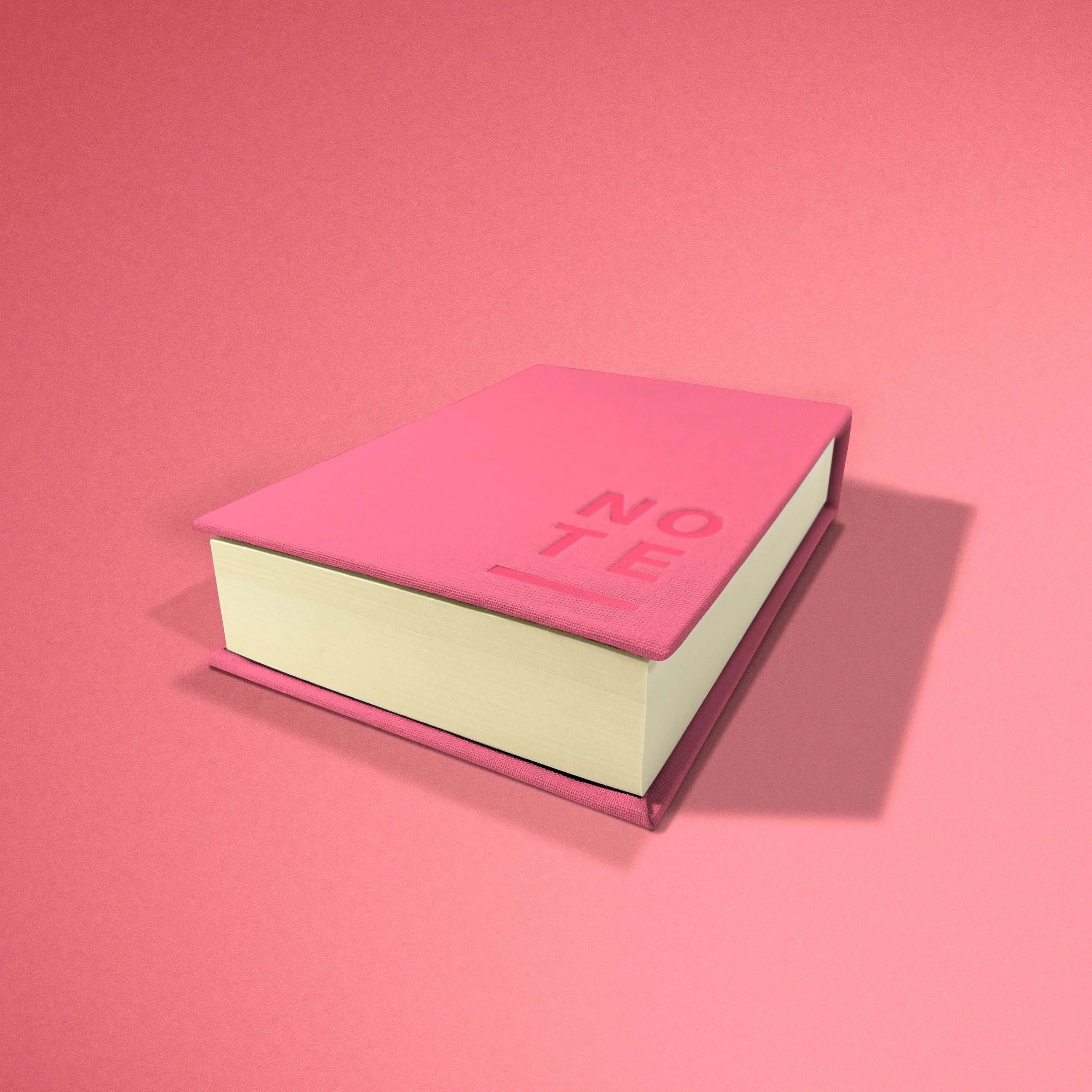Blank Canvas Notepad - Pink