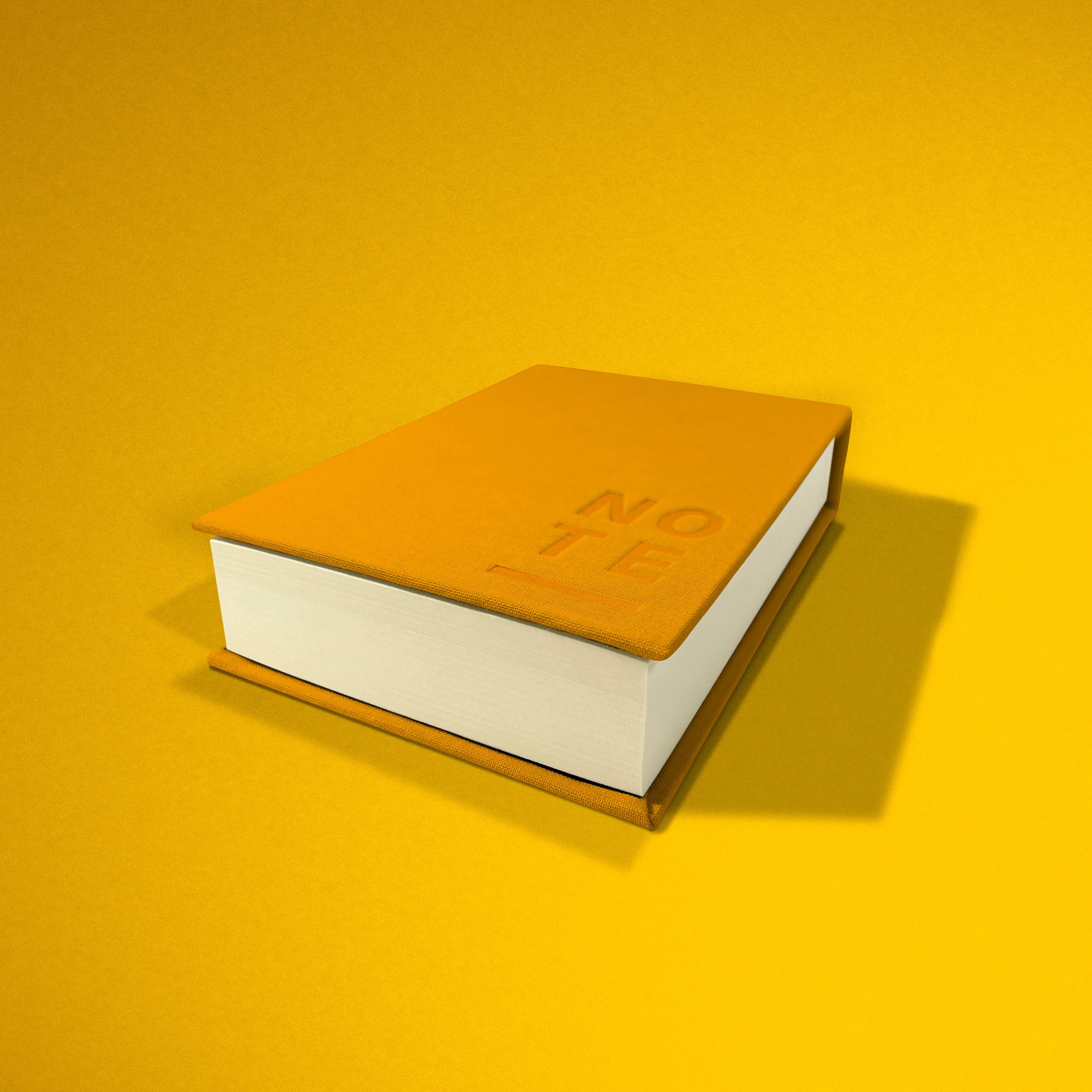 Blank Canvas Notepad - Yellow