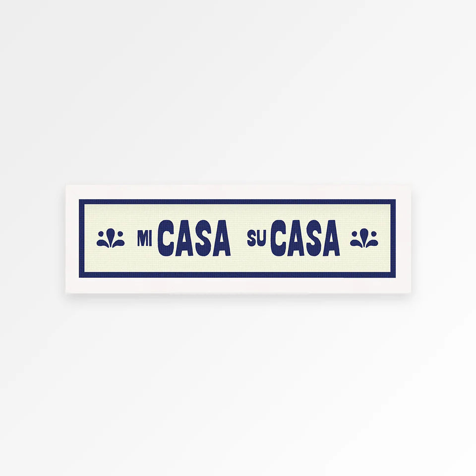 Mi Casa Su Casa Framed Print