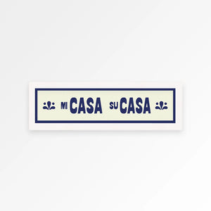 Mi Casa Su Casa Framed Print