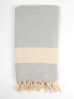 Load image into Gallery viewer, Nordic Hammam Towel - pearl grey
