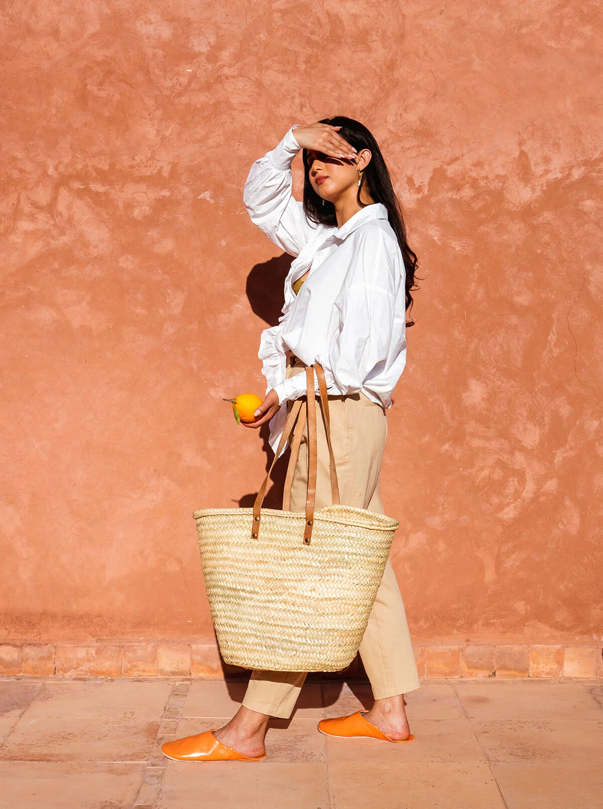 Valencia Shopper Basket