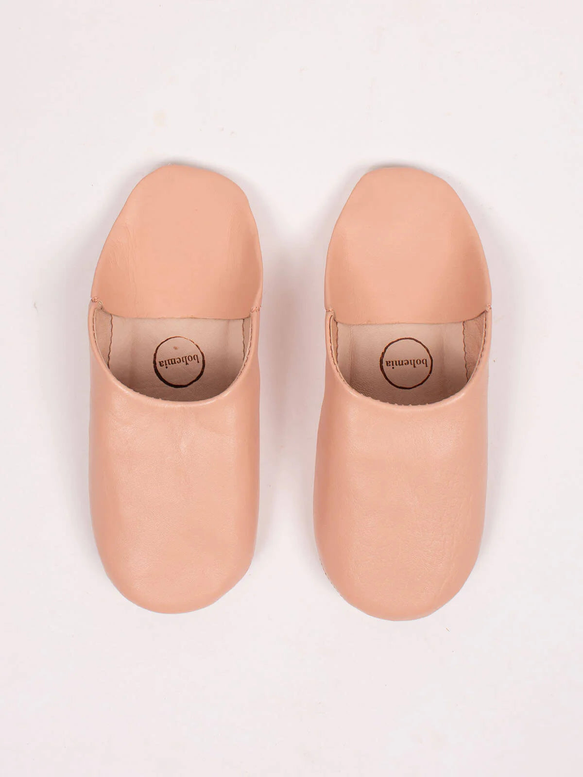 Moroccan Babouche Slippers - Ballet Pink