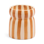 Load image into Gallery viewer, Cabana Rust Stripe Ceramic Candle - Sienna Sunset
