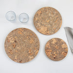 Load image into Gallery viewer, Natural Cork Trivet - small / medium / large
