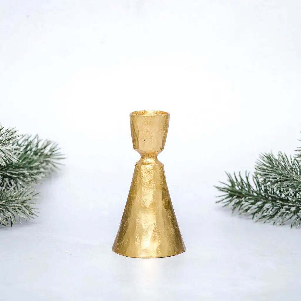 Orla Gold Candlestick Holder - medium / large