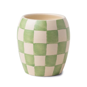 Checkmate Porcelain Candle - sage & cactus flower
