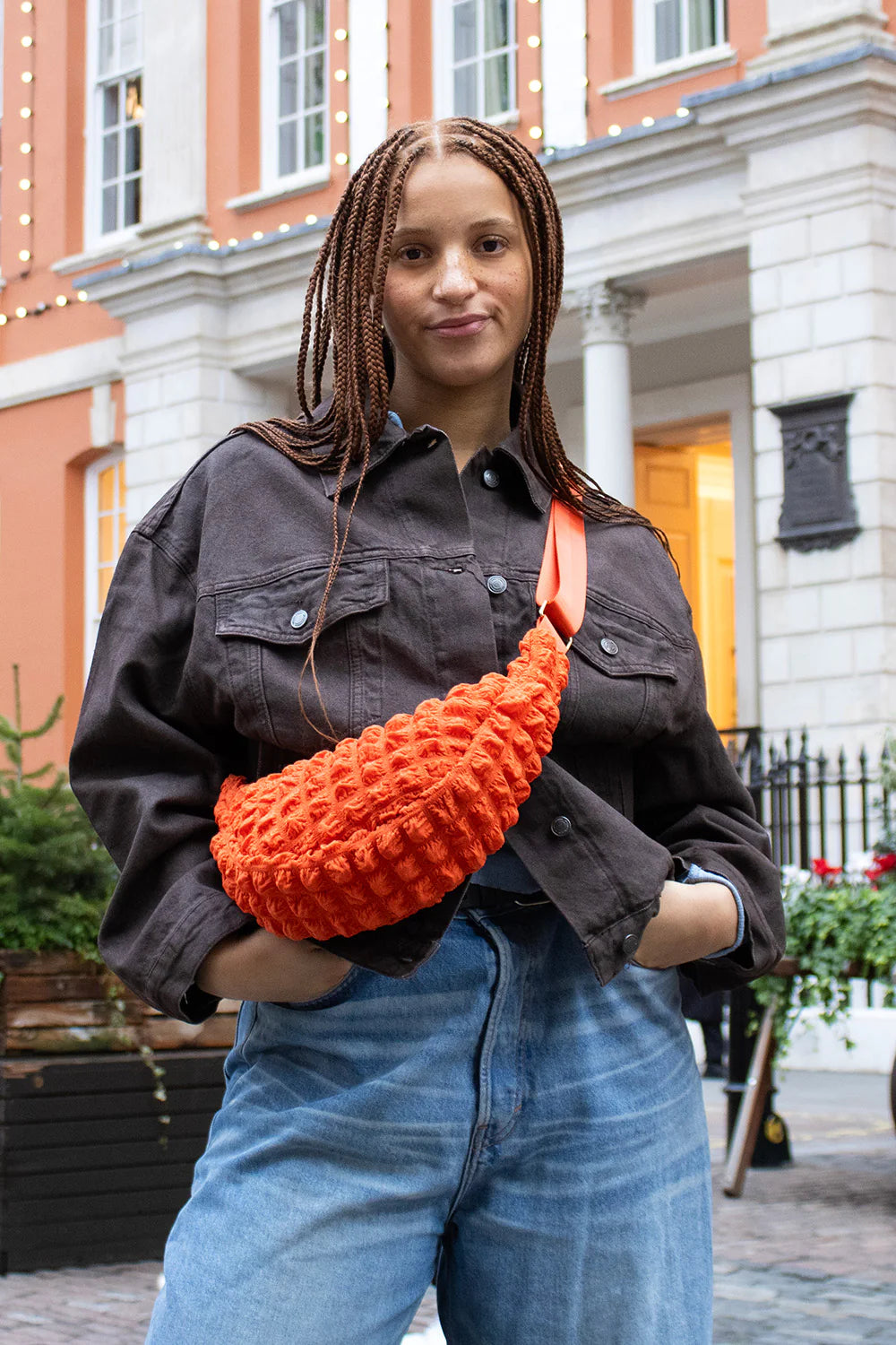 The Cross Body - orange
