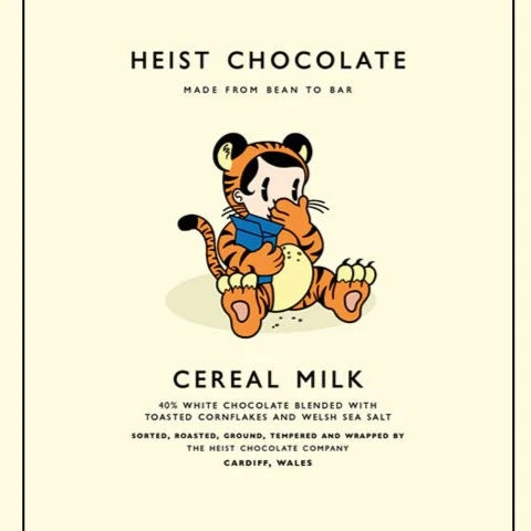 Heist Cereal White Milk Chocolate Bar