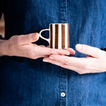 Load image into Gallery viewer, Espresso Cup Candy Stripe
