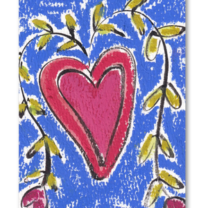 Heart with Ivy Card