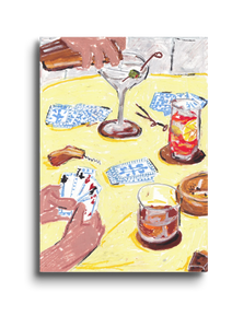 Cards & Cocktails Print