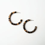 Load image into Gallery viewer, Karamell Slim Hoop Earrings
