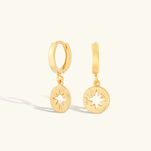 Star Huggie Earring