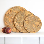 Load image into Gallery viewer, Natural Cork Trivet - small / medium / large
