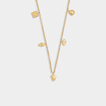 Load image into Gallery viewer, Boheme Waterproof Gold Charm Necklace
