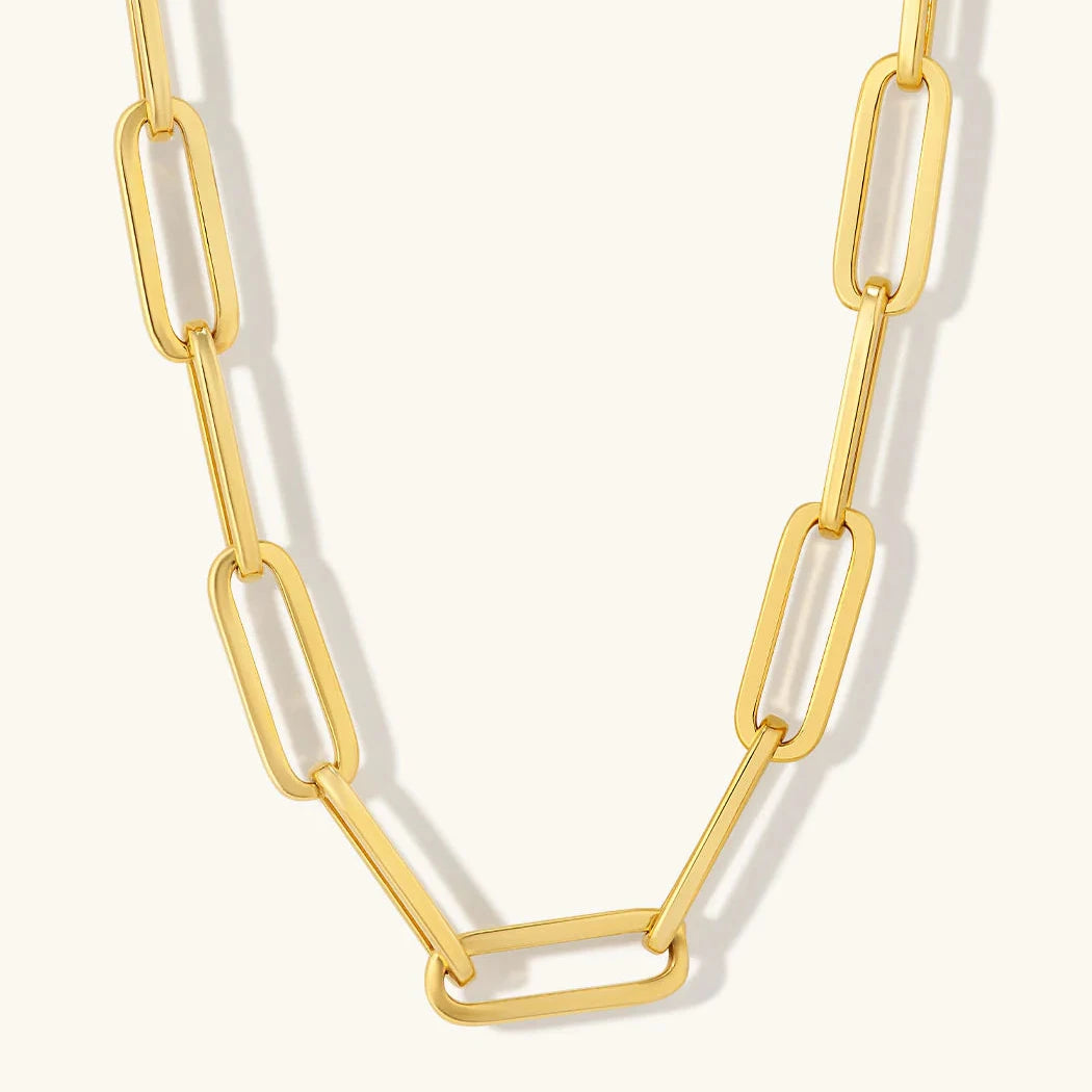 Lucy Large Oval Link Necklace