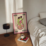Load image into Gallery viewer, Retro Frog Disco Print
