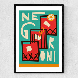 'Negroni' Print