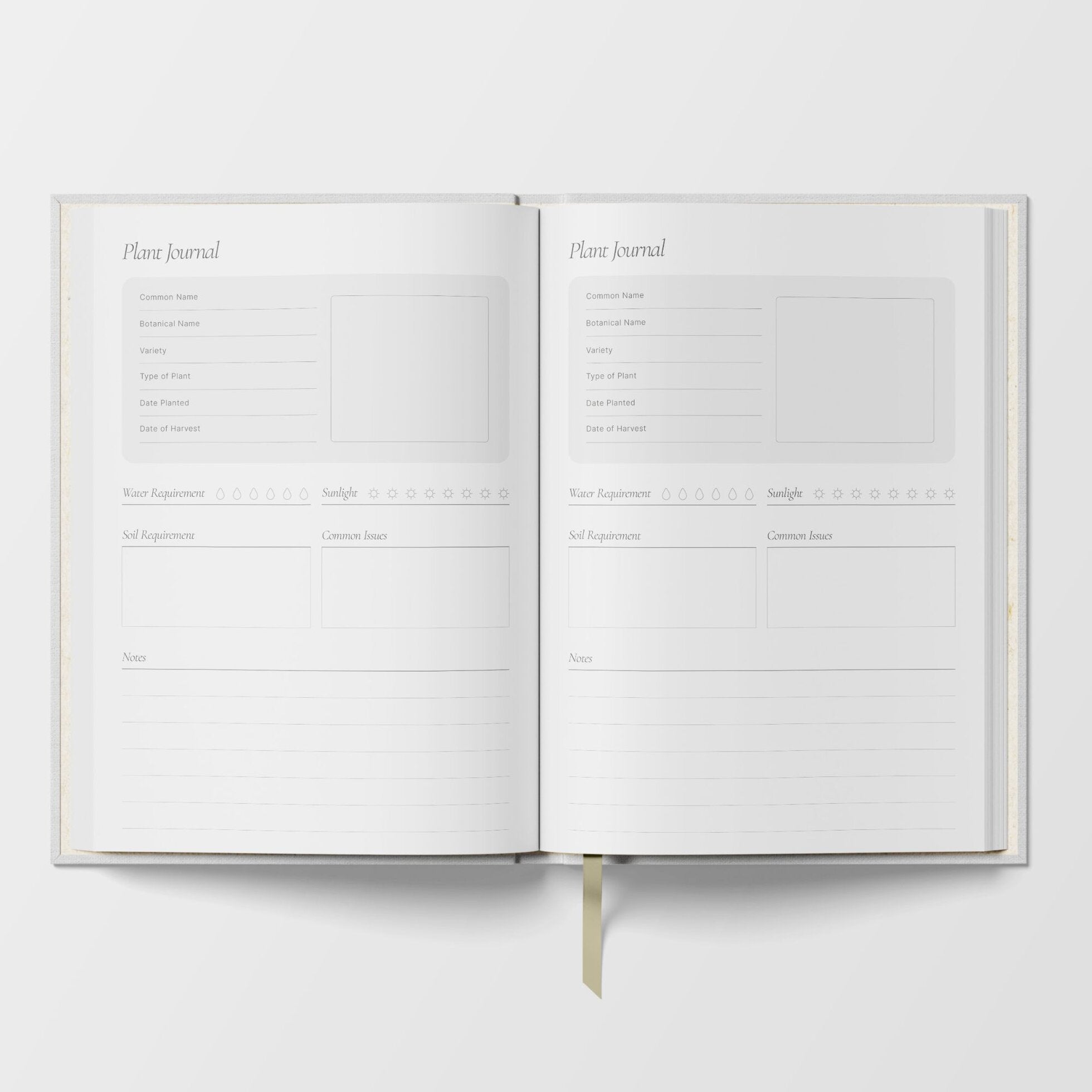 Gardening Journal - green