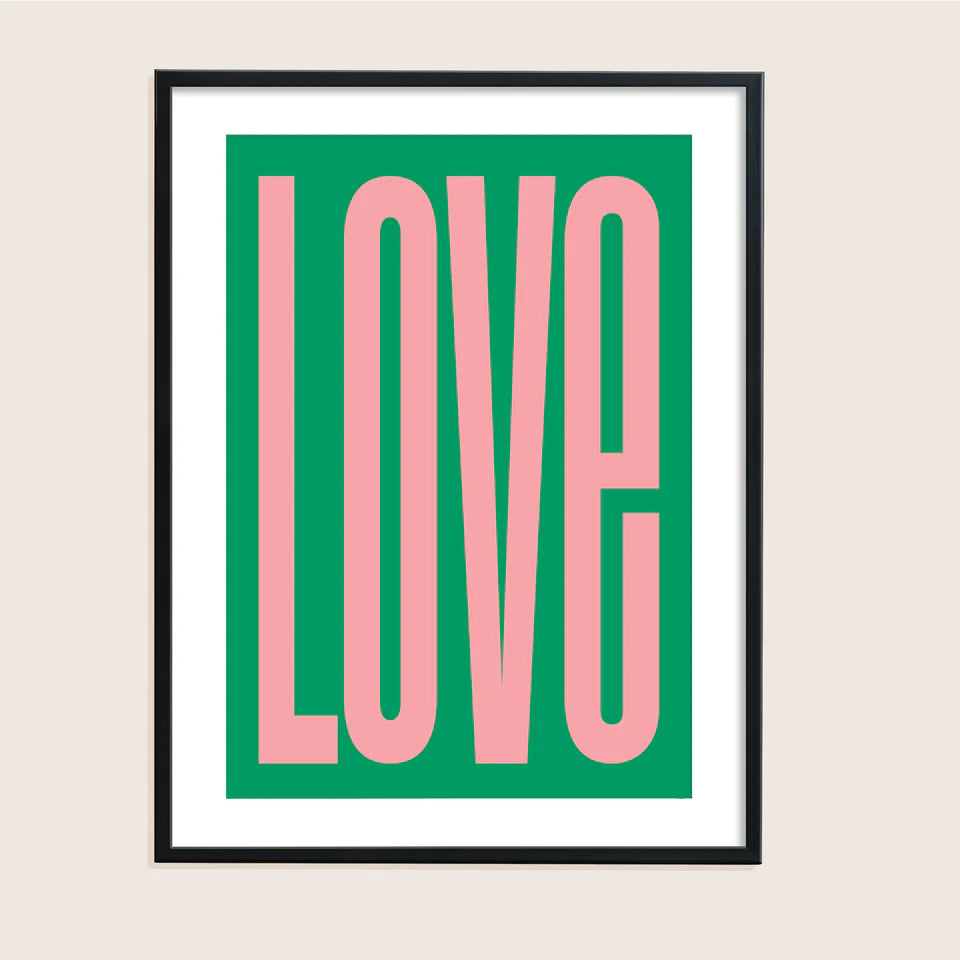 Love Print - various colours