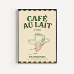 Load image into Gallery viewer, Cafe Au Lait Print - various colours
