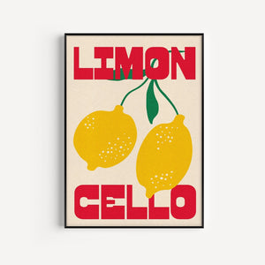 'Limoncello' print
