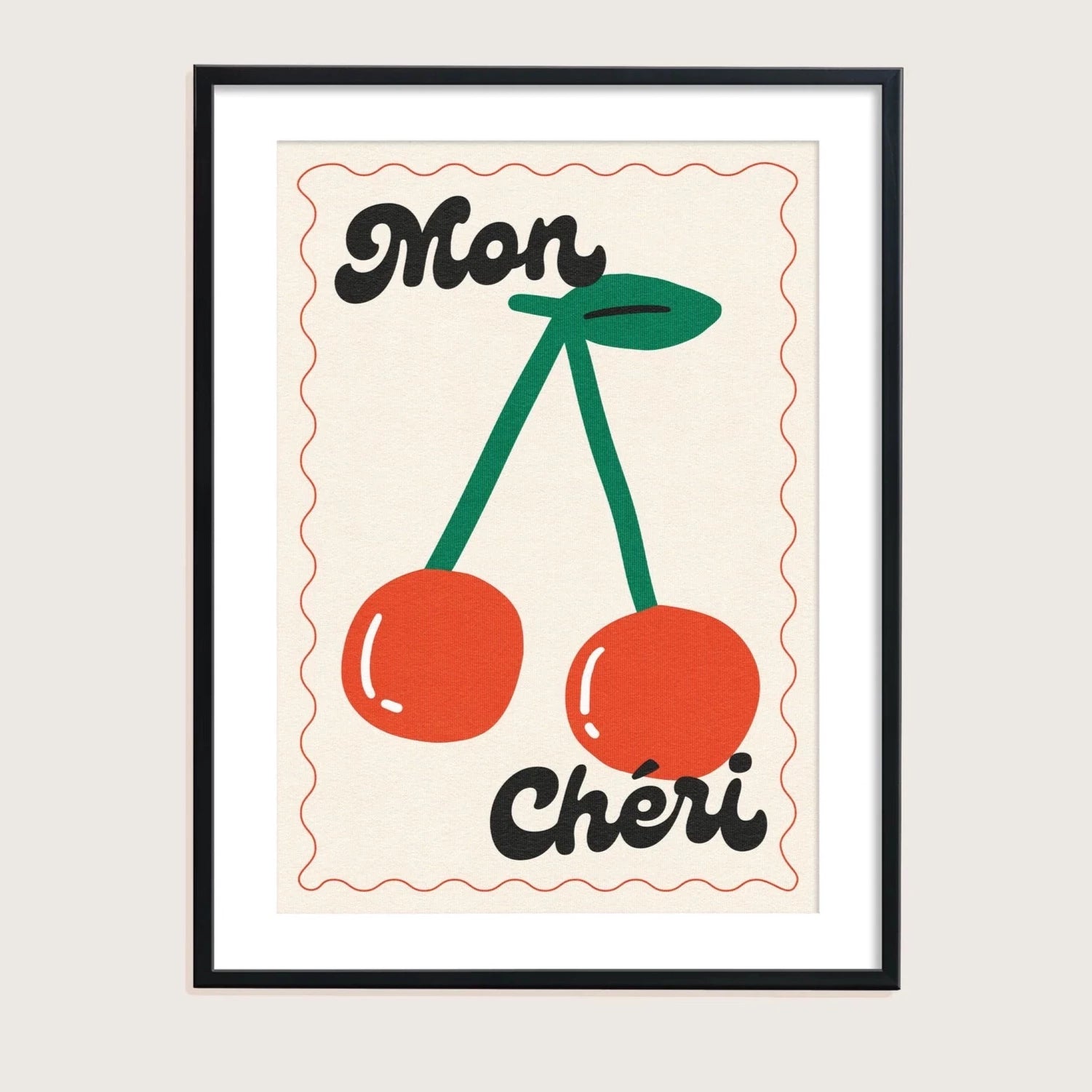 Mon Cheri Print - various colours