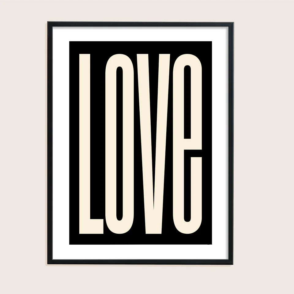 Love Print - various colours